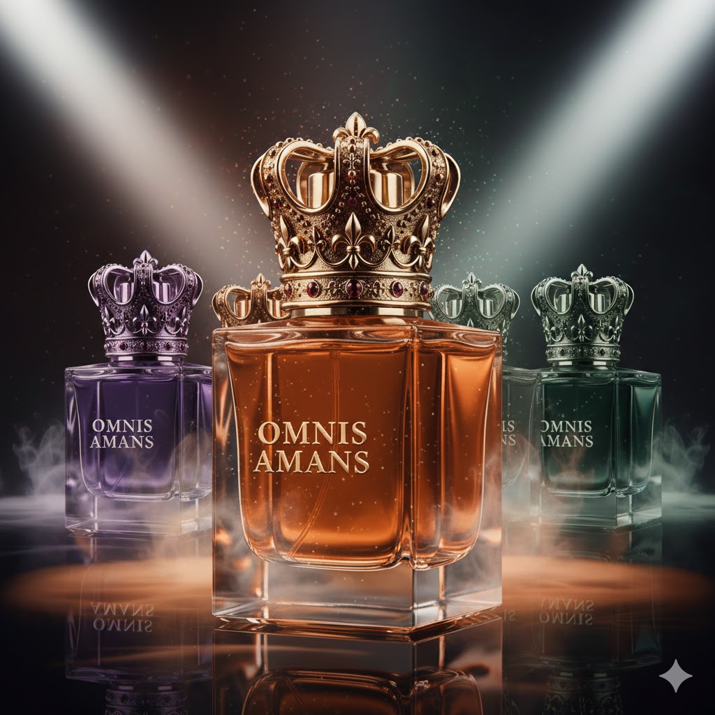 extrait de parfum. omnis amans